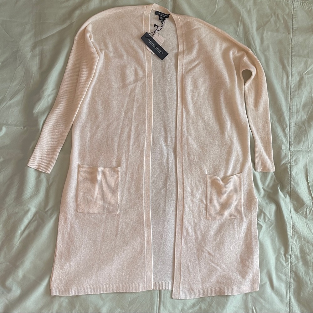 Saks Fifth Avenue Cashmere Sweater Ivory
